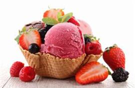 Il gelato di frutta