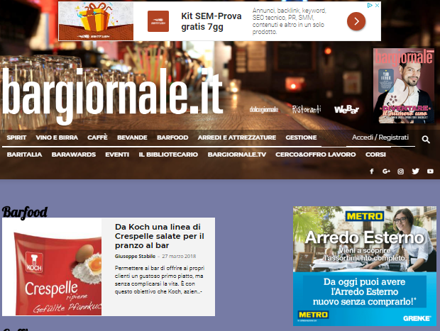 Bar giornale