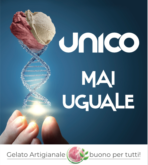 Unico, mai uguale, il gelato artigianale buono per tutti!