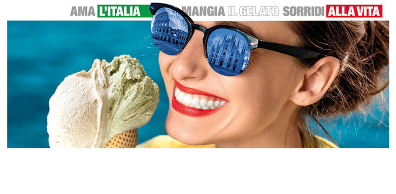 Ama l’Italia, Mangia il Gelato, Sorridi alla Vita!