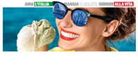 Ama l’Italia, Mangia il Gelato, Sorridi alla Vita!