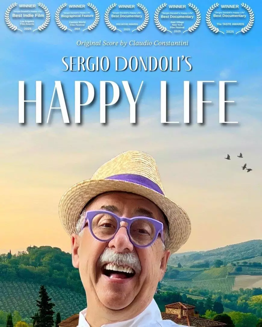 Sergio Dondoli e la sua Gelateria: il maestro del gelato artigianale diventa protagonista di un film su Prime Video
